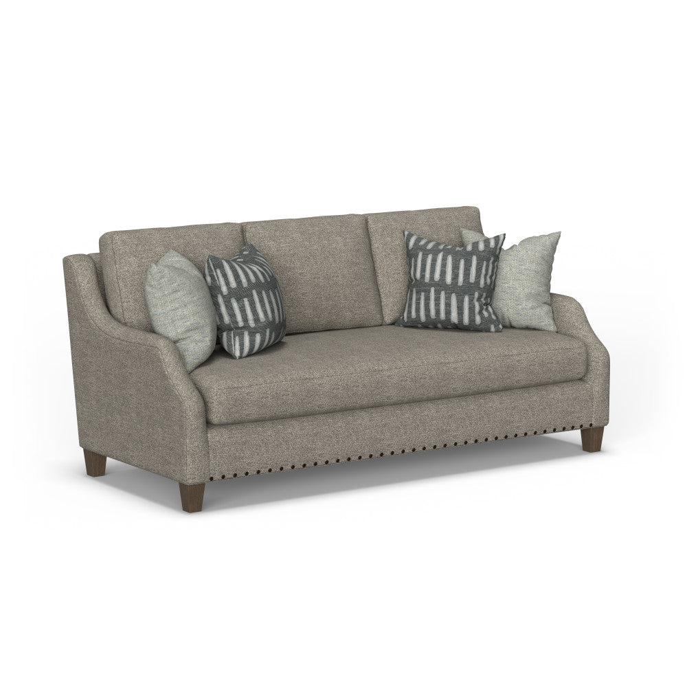 Gianna Bench Sofa - Fabric 915-20 - dropped